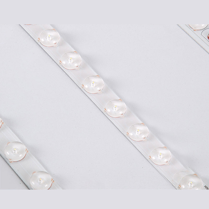 Lámpara de techo empotrada moderna, lámpara empotrada de madera