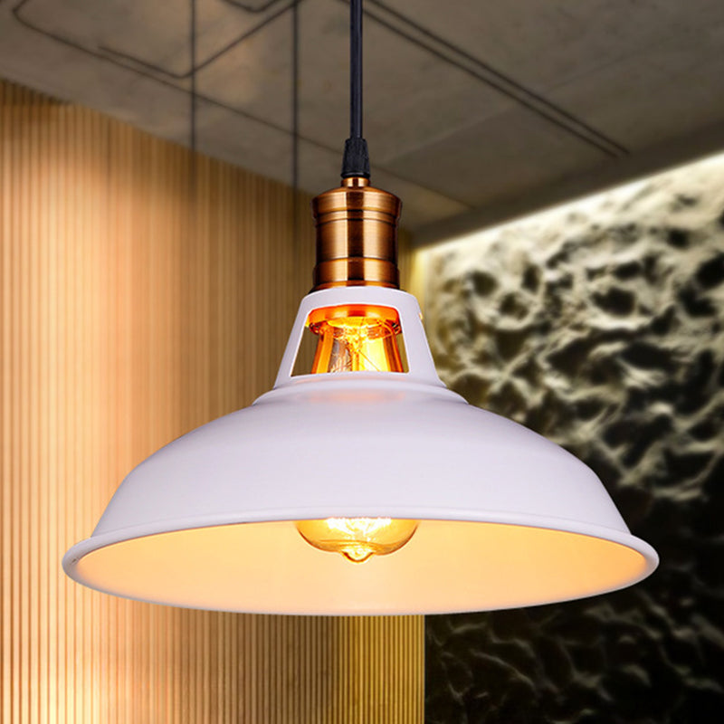 Assalto a sospensione Light Vintage Style Restaurant Light Segret con tonalità in metallo dipinto