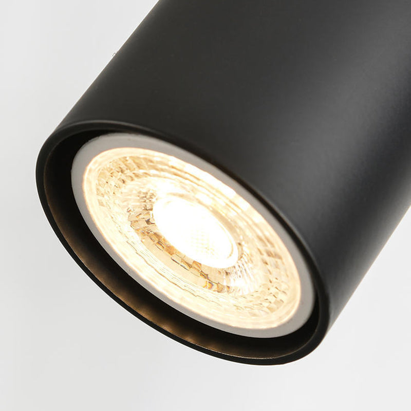 Metall Tubular Spotlight Anhänger postmodern 1 Kopf Rotatable Lesebuchlicht für Schlafzimmer