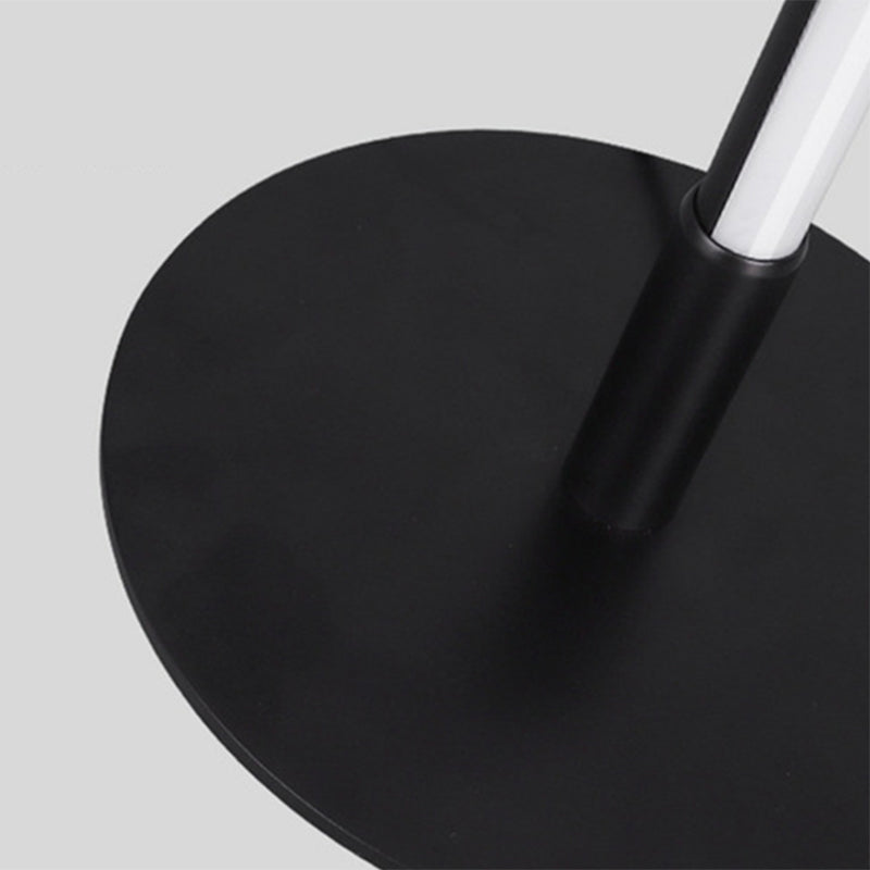 Metal Stick Shade RGB Night Lamp Simplicity LED Black Table Lighting for Bedroom