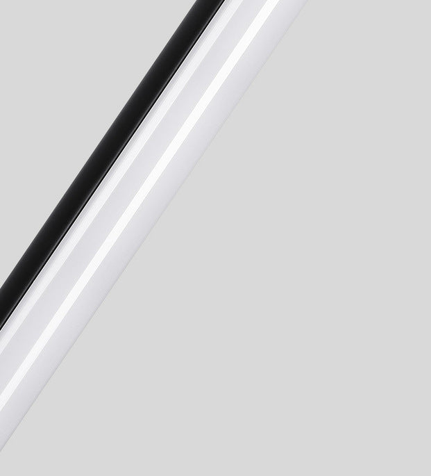 Metal Stick Shade RGB Night Lamp Simplicity LED Black Table Lighting for Bedroom