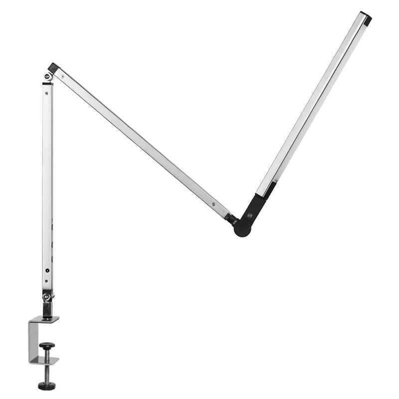 3-Arm Linear LED Task Light Minimalist Metal Office Desk Lamp with U Shaped Clamp