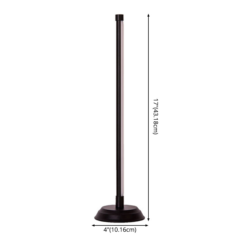 Table LED linéaire Light Acrylique Simplicité Lampe nocturne avec cordon d'alimentation USB
