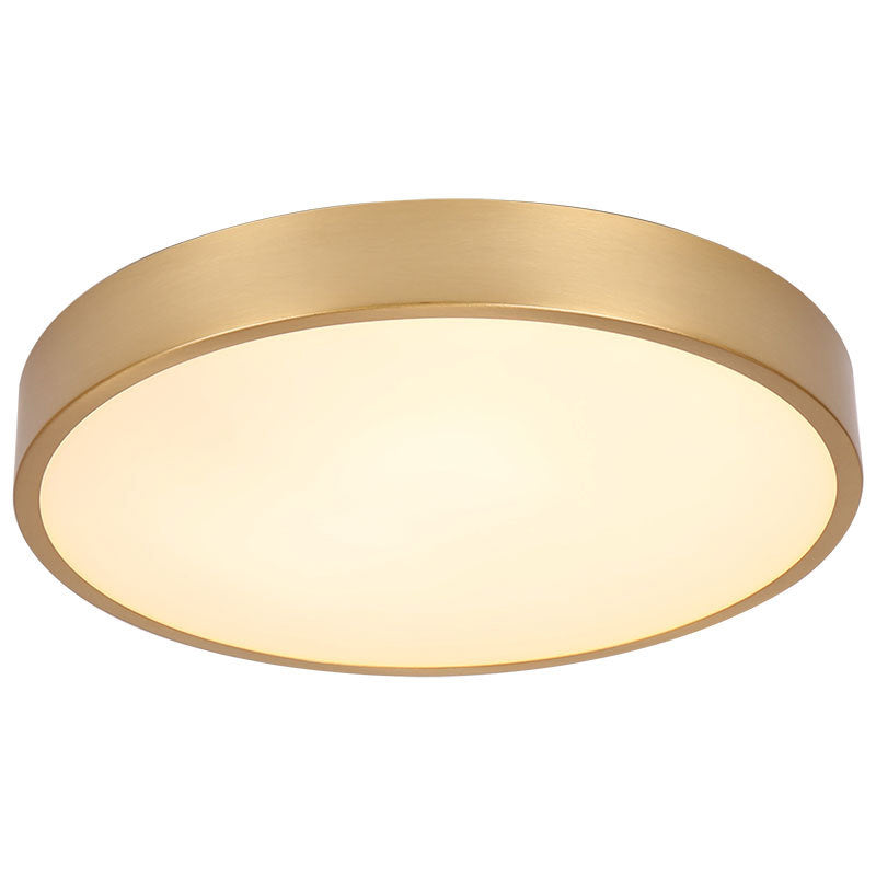 Modern Minimalist Metal Flush Mount Deckenleuchte Runde Form LED Flush Mount Lighting for Bedroom