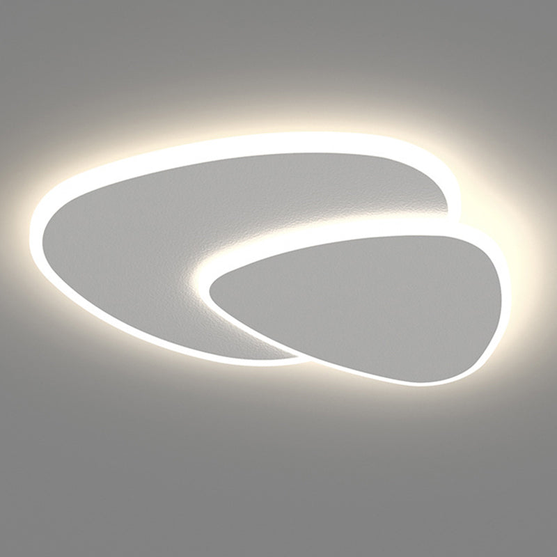 Stone Flush Mount Light Fixtures Acrylic Minimalist Flush Mount Ceiling Light for Bedroom