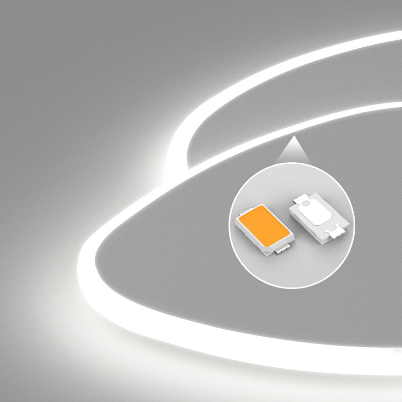 Steen inbouwverlichtingsarmaturen Acryl minimalistische inbouwplafondlamp voor slaapkamer