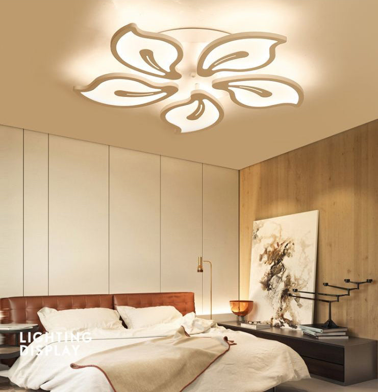 Modern Semi Flush Mounted Ceiling Led Lights Multi-head Acrylic Semi Flush Mounted Ceiling Led Lights