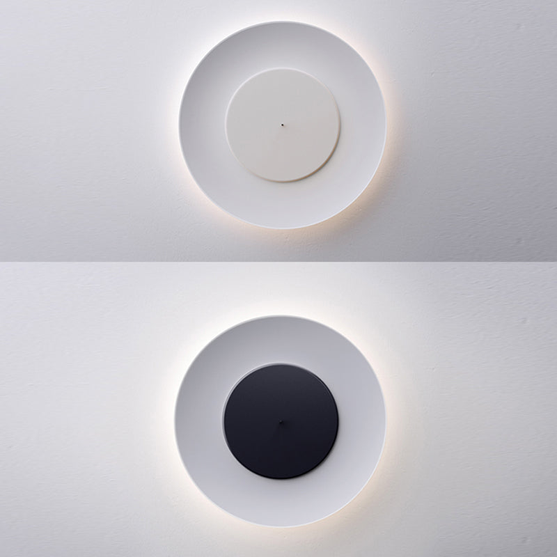 Dubbele ringen plafondinbouwlampen Modern acryl 1-lichts plafondlamp