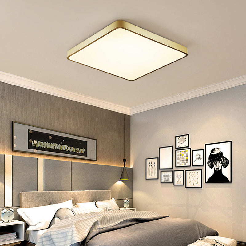 Moderne Unterputz-Deckenleuchten, Deckenleuchte aus Acryl