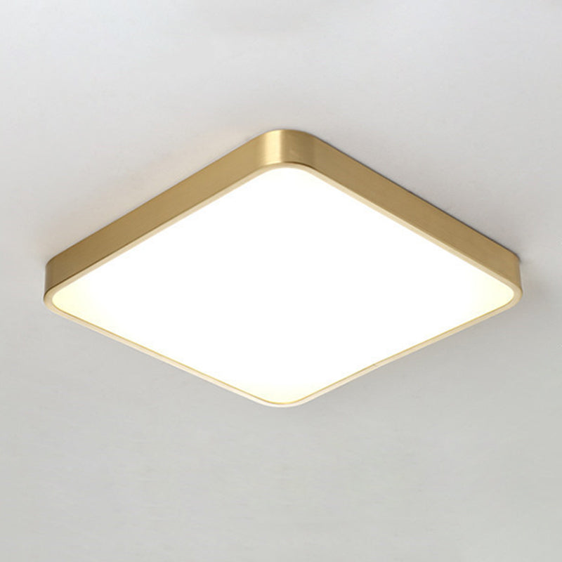 Moderne Unterputz-Deckenleuchten, Deckenleuchte aus Acryl