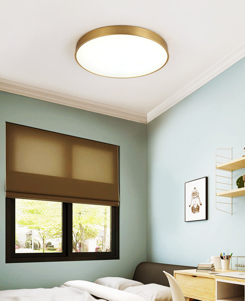 Moderne Unterputz-Deckenleuchten, Deckenleuchte aus Acryl