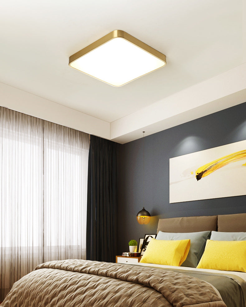 Moderne Unterputz-Deckenleuchten, Deckenleuchte aus Acryl