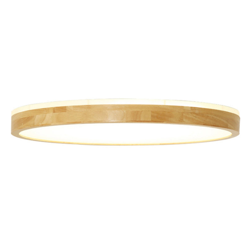 Moderne inbouw plafondverlichtingsarmaturen Houten plafondlamp