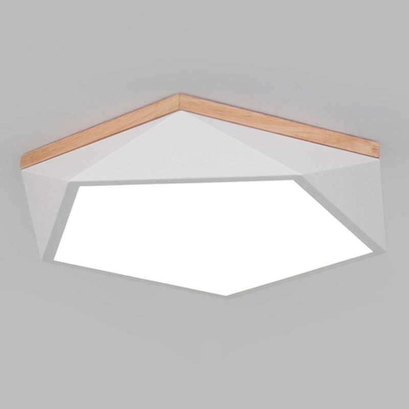 Macarons nordiques Lampombre acrylique Sécheresse Sidérurgie LED Lumière à la lumière