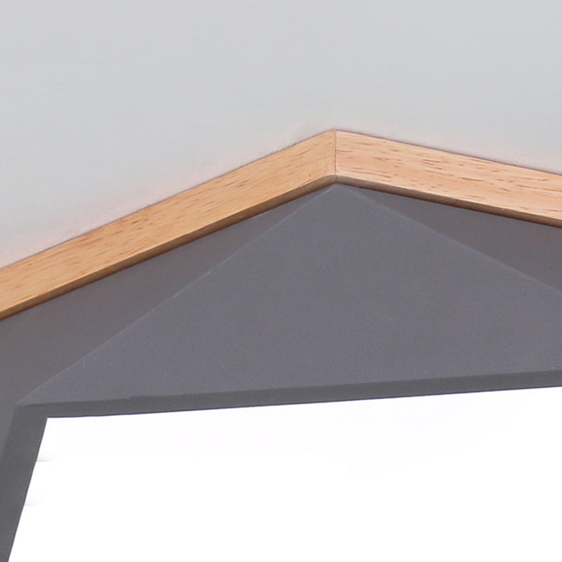 Macarons nordiques Lampombre acrylique Sécheresse Sidérurgie LED Lumière à la lumière