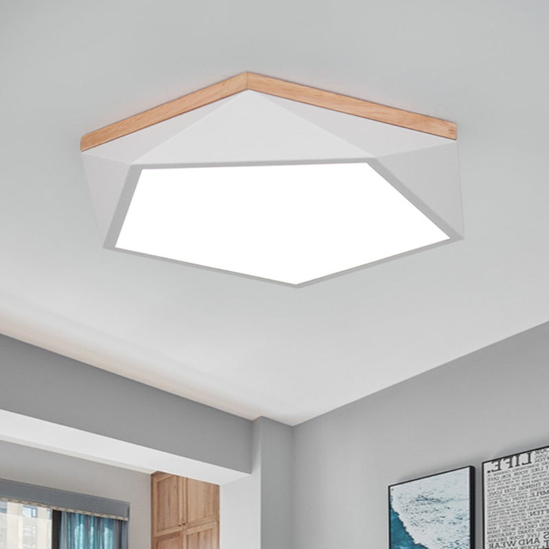 Macarons nordiques Lampombre acrylique Sécheresse Sidérurgie LED Lumière à la lumière