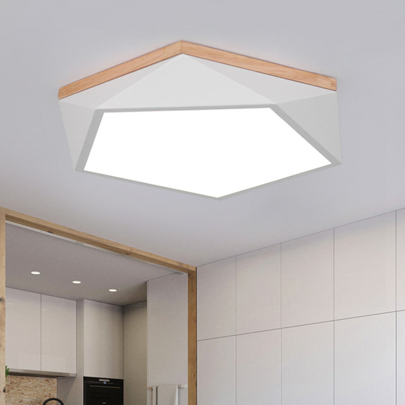 Macarons nordiques Lampombre acrylique Sécheresse Sidérurgie LED Lumière à la lumière