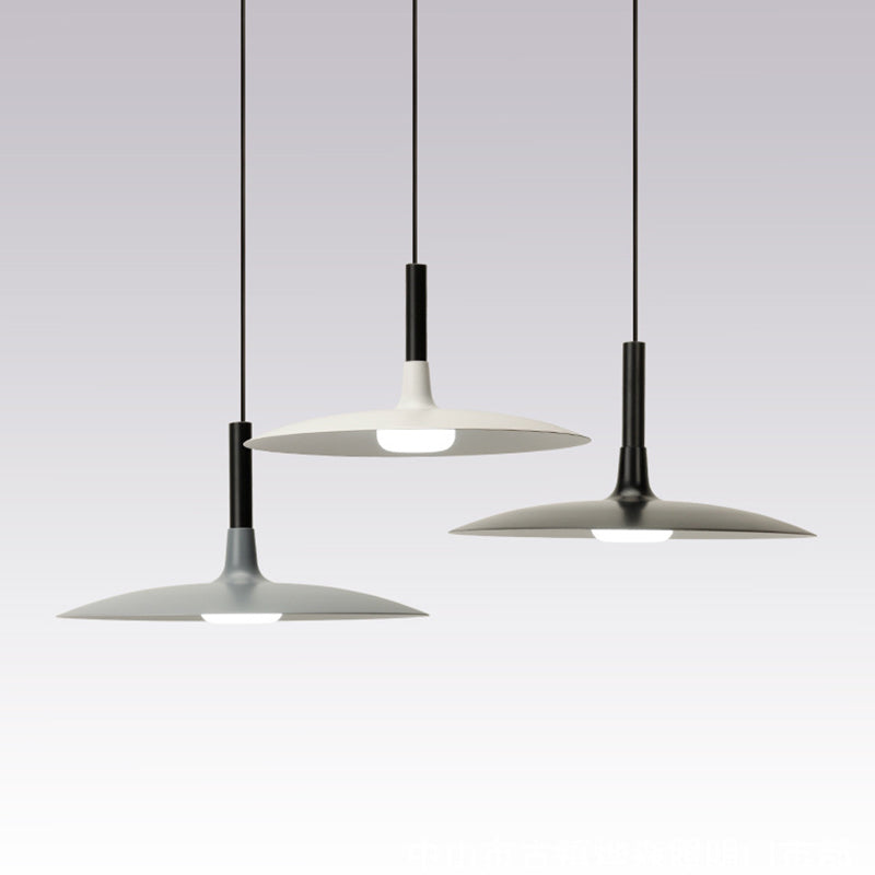 Untertasse Nordic Style Pendelleuchte Lampe Metall 1 Glühbirne Esszimmer Deckenhängung Licht