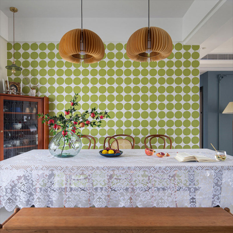 Luz de calabaza de madera beige estilo chino 1 lámpara de techo de mesa de comedor ligero