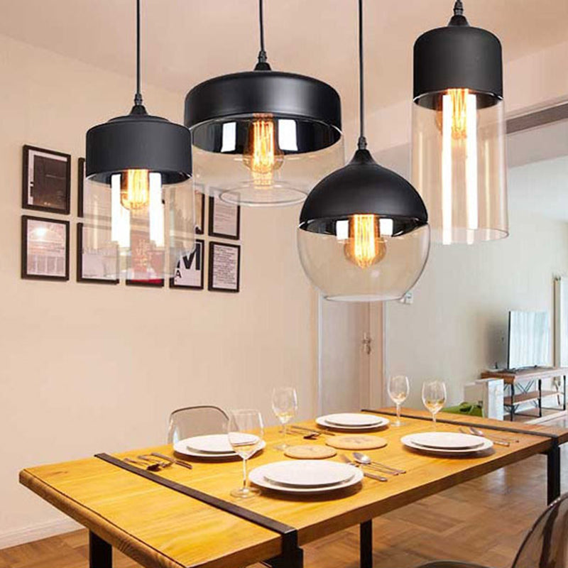 1 luminaires suspendus légers de style rétro de style industriel suspendu pour bar