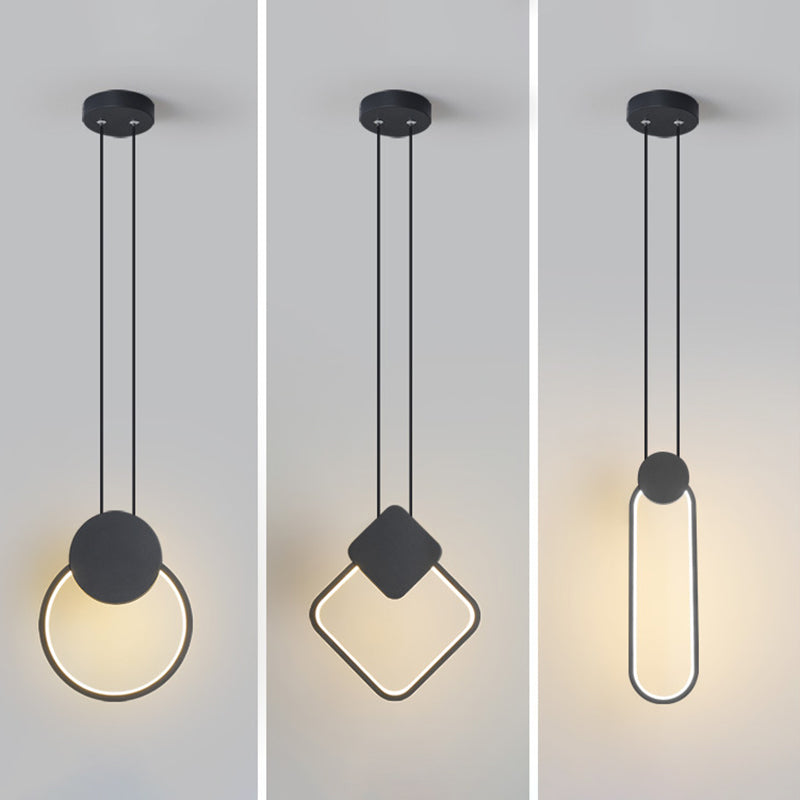 Moderne Kabelhängehänge Anhänger Lichter Metallanhänger Licht