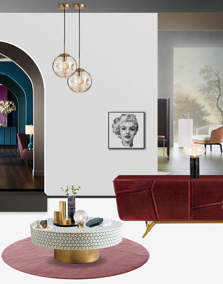 Lámpara de luz colgante moderna de globo 1 lámpara colgante de luz