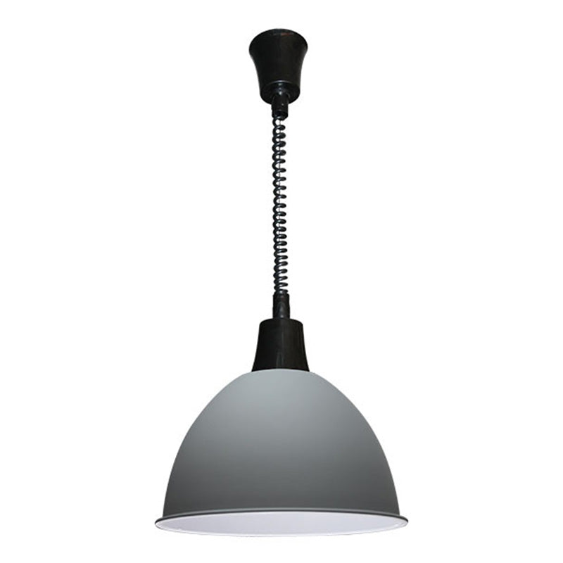 Accesorio de iluminación colgante de domo de metal estilo nórdico lámpara de techo colgante para comedor