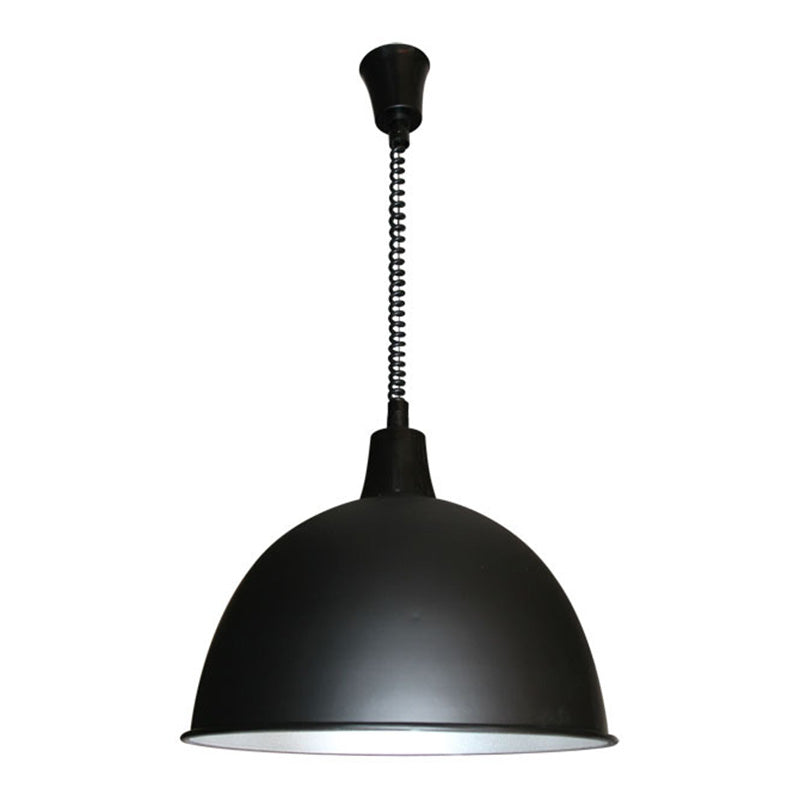 Accesorio de iluminación colgante de domo de metal estilo nórdico lámpara de techo colgante para comedor