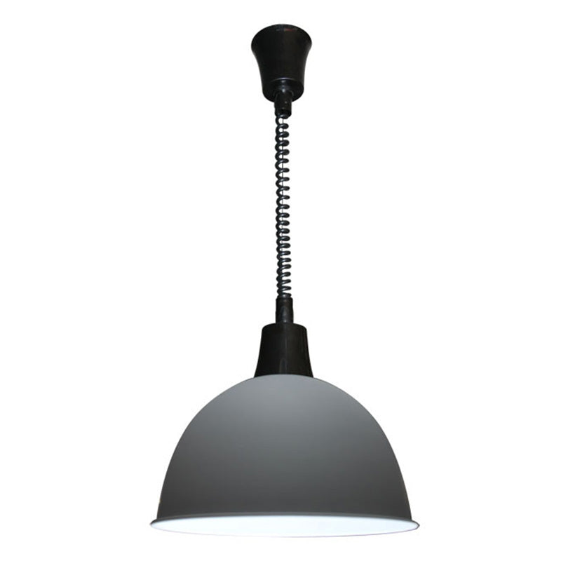 Accesorio de iluminación colgante de domo de metal estilo nórdico lámpara de techo colgante para comedor