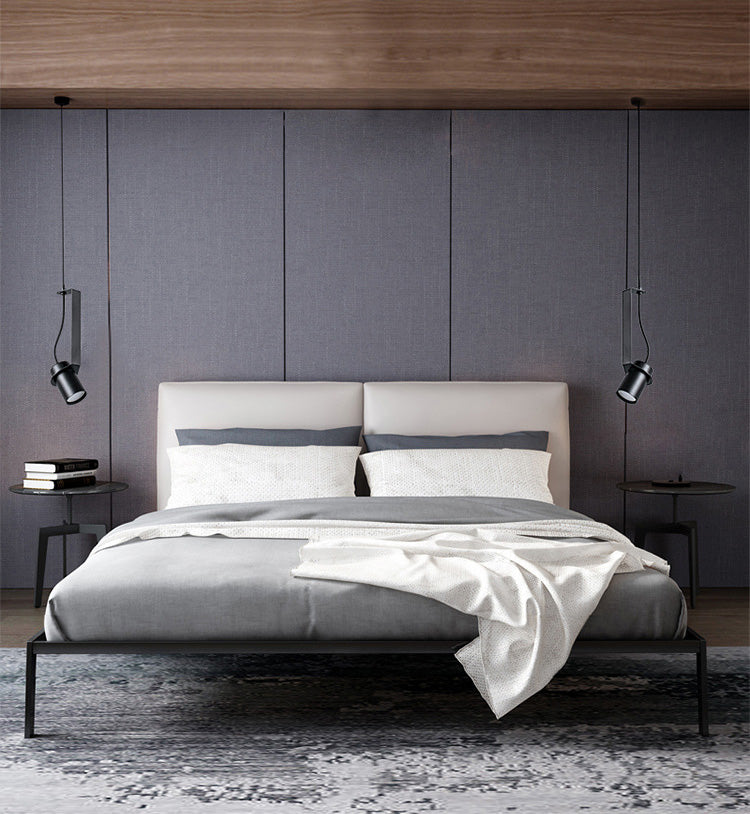 Zylindrischer Anhänger Spotlight Nordic 1 Head Metal Down Lighting Feature für Schlafzimmer