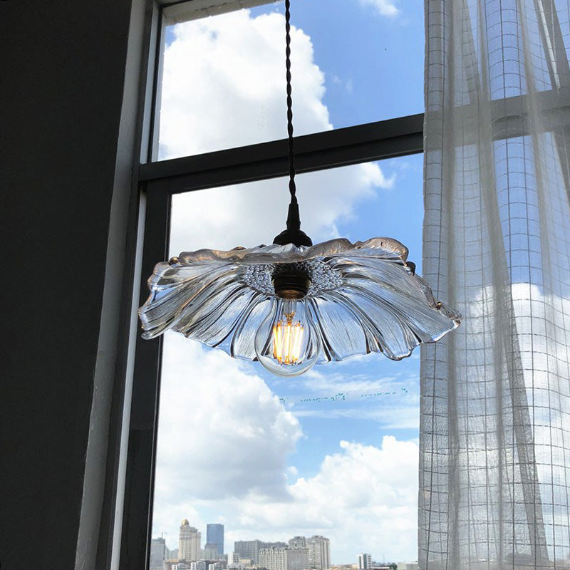 Blumenschlafzimmer Anhänger Beleuchtungsbehandlung Glas zeitgenössische Decke Anhänger Licht