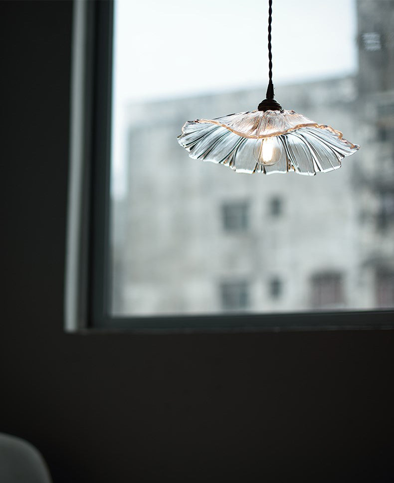 Blumenschlafzimmer Anhänger Beleuchtungsbehandlung Glas zeitgenössische Decke Anhänger Licht