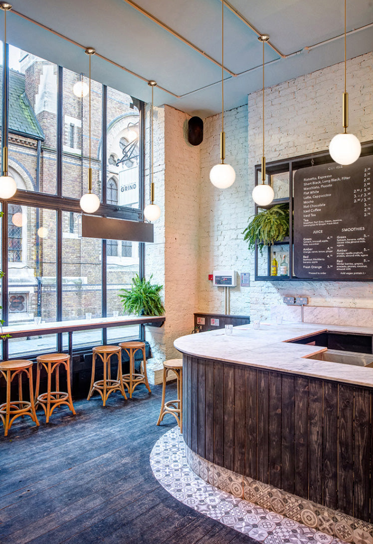 Spherical Pendant Lighting Fixture Simplicity Style Glass Hanging Light for Bedroom