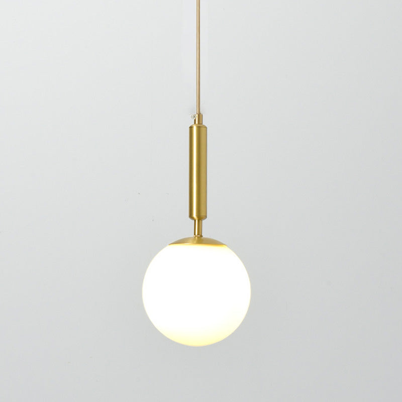 Globale hängende Leuchten modernes Glas 1 Lichtheizlicht Lichter