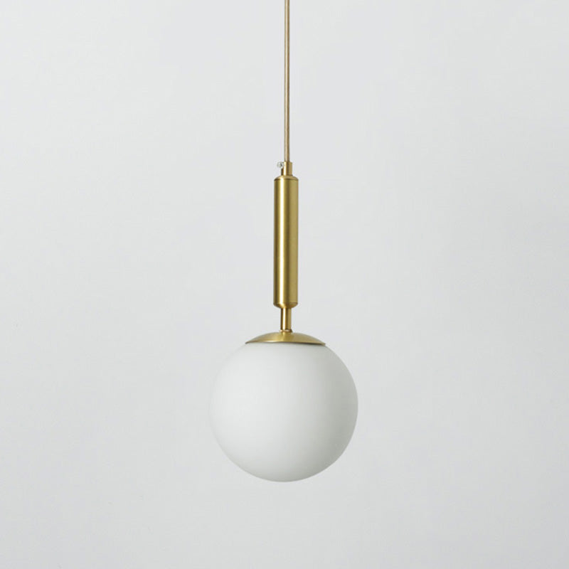 Globale hängende Leuchten modernes Glas 1 Lichtheizlicht Lichter