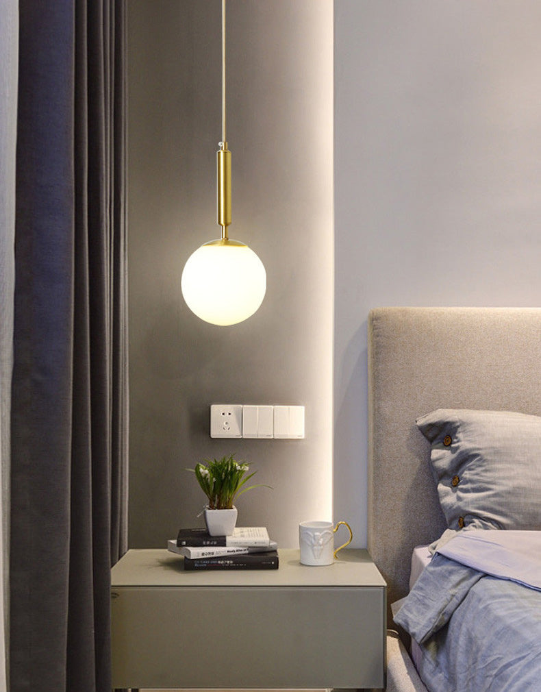 Globale hängende Leuchten modernes Glas 1 Lichtheizlicht Lichter