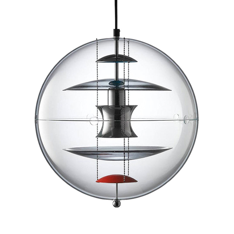 Spherical Ceiling Pendant Light Simplicity Style Glass Pendant Light for Restaurant