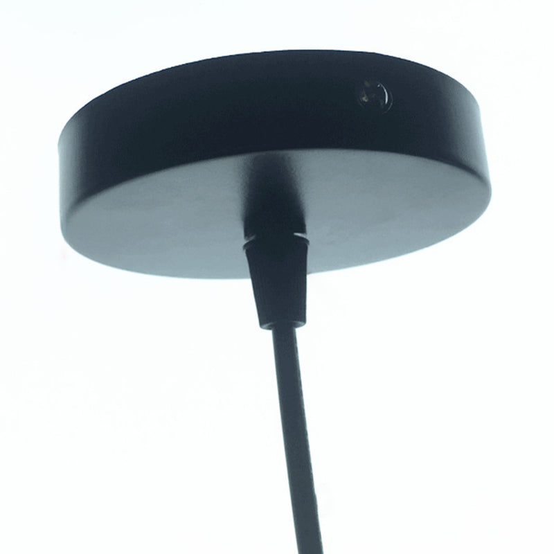 1 Luce a cupola a cupola lampade appesa a un soffitto in metallo in stile industriale per ristorante