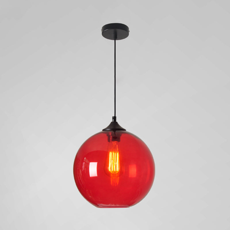 1 Globe lumineux suspension de plafond peinnes