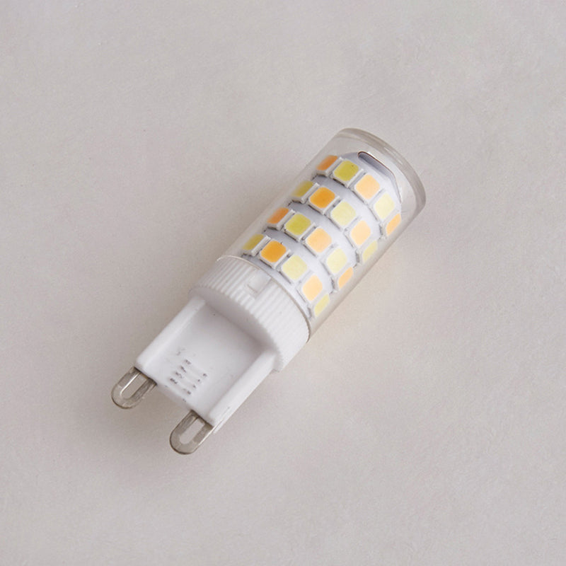 Suspension en verre transparent et givré lustre minimaliste pour le salon