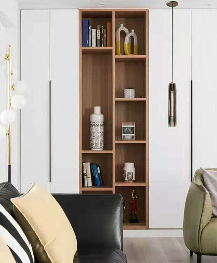 15.3 "Lengte K9 Kristallen Hanglicht Postmoderne stijl Brass Simplicity Lighting Fixture in rookgrijs voor eetkamer