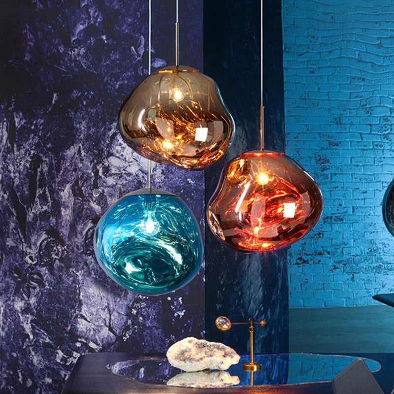 Lava Globe Hanging Light Novel minimalistische Acryl 1-Licht-Anhänger für das Restaurant