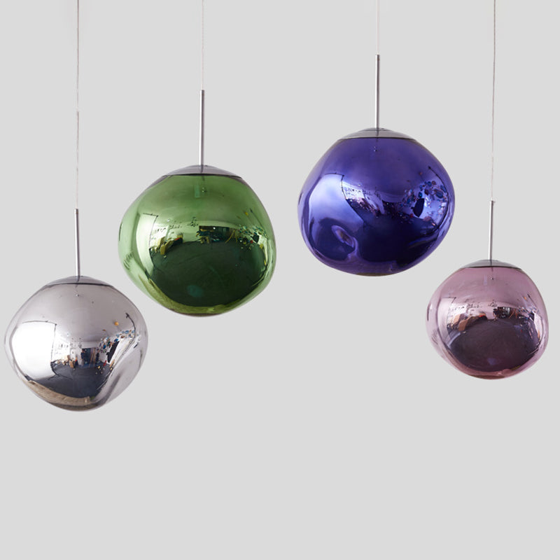 Lava Globe Hanging Light Novel minimalistische Acryl 1-Licht-Anhänger für das Restaurant