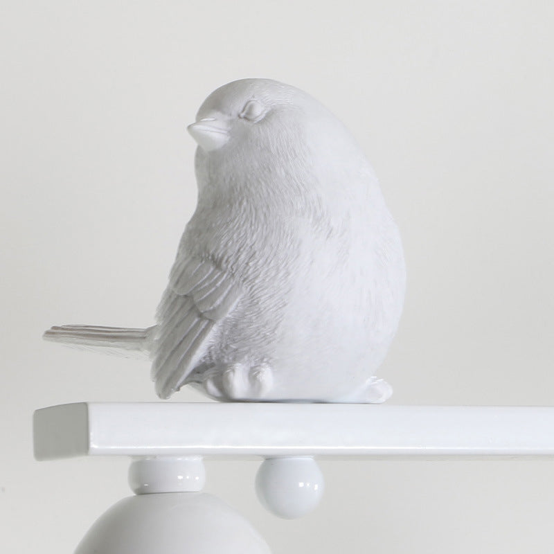 Modern 3-Light White Island Lighting Design with Clear Glass Shade