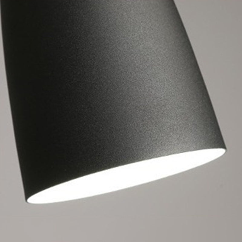 Metal Tapered Hanging Light Nordic Modern Style 1 Light Restaurant Ceiling Pendant Lamp