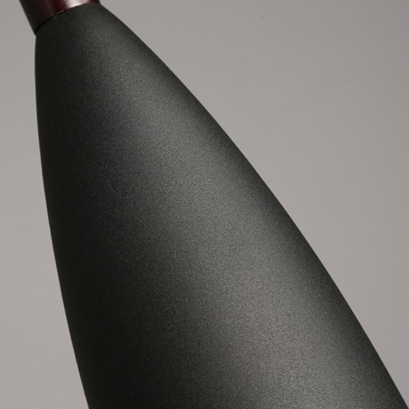 Metal Tapered Hanging Light Nordic Modern Style 1 Light Restaurant Ceiling Pendant Lamp