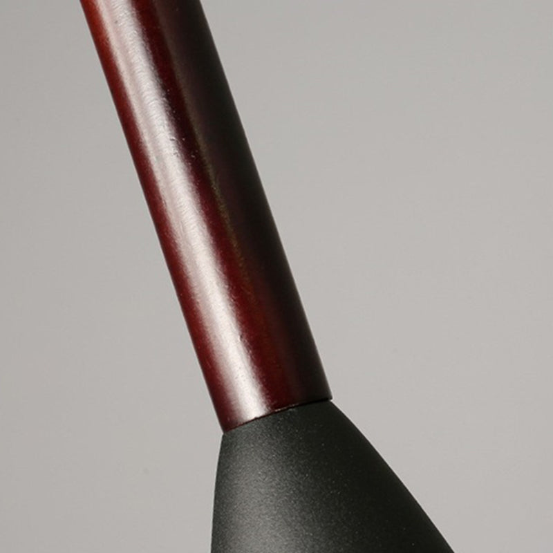 Metal Tapered Hanging Light Nordic Modern Style 1 Light Restaurant Ceiling Pendant Lamp