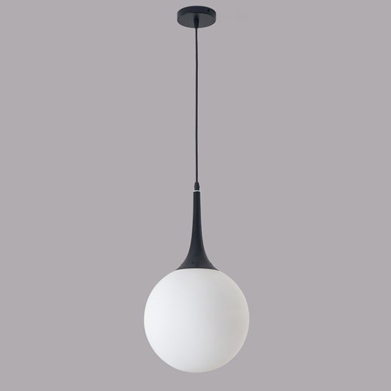 Glass Ball Hanging Ceiling Light Simplicity Pendant Lighting Fixture for Dinning Room