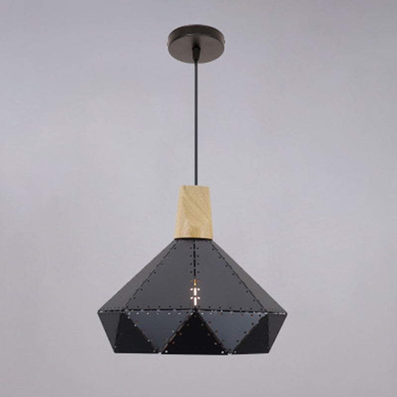 Metall Diamond Hanging Lamp Kit Moderner Stil Down Lighting Anhänger für Esszimmer