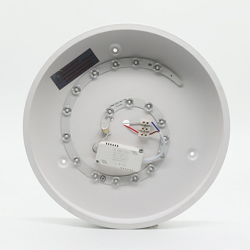 Lámparas de techo de montaje empotrado de estilo minimalista moderno, lámpara de techo empotrada de acrílico de 1 luz para sala de estar